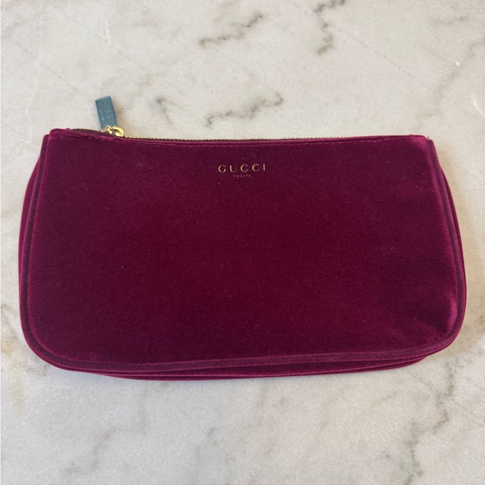 Gucci Velvet Makeup bag